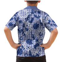 Mokihana Maile Ilima Leis Paniolo Palaka Family Matching Mermaid Dress and Hawaiian Shirt Hawaiian Polu Spirit - Polynesian Pride