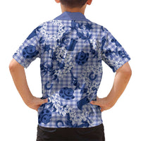 Mokihana Maile Ilima Leis Paniolo Palaka Family Matching Mermaid Dress and Hawaiian Shirt Hawaiian Polu Spirit - Polynesian Pride