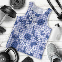 Mokihana Maile Ilima Leis Paniolo Palaka Men Tank Top Hawaiian Polu Spirit LT9 - Polynesian Pride