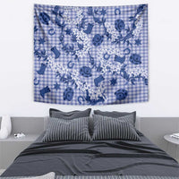 Mokihana Maile Ilima Leis Paniolo Palaka Tapestry Hawaiian Polu Spirit - Polynesian Pride