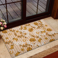Mokihana Maile Ilima Leis Paniolo Palaka Rubber Doormat Hawaiian Kula Spirit LT9 - Polynesian Pride