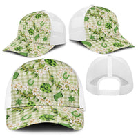 Mokihana Maile Ilima Leis Paniolo Palaka Baseball Net Cap Hawaiian Omaomo Ala Spirit LT9 - Polynesian Pride