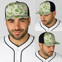 Mokihana Maile Ilima Leis Paniolo Palaka Baseball Net Cap Hawaiian Omaomo Ala Spirit LT9 - Polynesian Pride