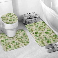 Mokihana Maile Ilima Leis Paniolo Palaka Bathroom Set Hawaiian Omaomo Ala Spirit - Polynesian Pride
