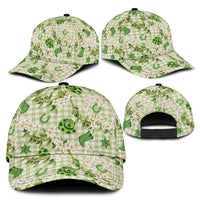 Mokihana Maile Ilima Leis Paniolo Palaka Classic Cap Hawaiian Omaomo Ala Spirit LT9 - Polynesian Pride