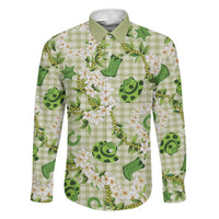 Mokihana Maile Ilima Leis Paniolo Palaka Family Matching Puletasi and Hawaiian Shirt Hawaiian Omaomo Ala Spirit - Polynesian Pride