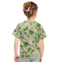 Mokihana Maile Ilima Leis Paniolo Palaka Kid T Shirt Hawaiian Omaomo Ala Spirit LT9 - Polynesian Pride