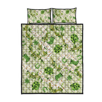 Mokihana Maile Ilima Leis Paniolo Palaka Quilt Bed Set Hawaiian Omaomo Ala Spirit - Polynesian Pride