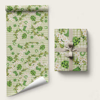 Mokihana Maile Ilima Leis Paniolo Palaka Wrapping Paper Hawaiian Omaomo Ala Spirit - Polynesian Pride