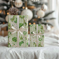 Mokihana Maile Ilima Leis Paniolo Palaka Wrapping Paper Hawaiian Omaomo Ala Spirit - Polynesian Pride