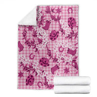 Mokihana Maile Ilima Leis Paniolo Palaka Blanket Hawaiian Omaomo Ulaula Spirit - Polynesian Pride