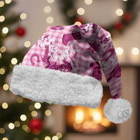 Mokihana Maile Ilima Leis Paniolo Palaka Christmas Santa Hat Hawaiian Omaomo Ulaula Spirit - Polynesian Pride