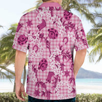 Mokihana Maile Ilima Leis Paniolo Palaka Hawaiian Shirt Hawaiian Omaomo Ulaula Spirit - Polynesian Pride