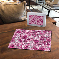 Mokihana Maile Ilima Leis Paniolo Palaka Puzzle Hawaiian Omaomo Ulaula Spirit - Polynesian Pride