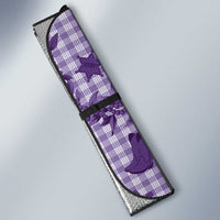 Mokihana Maile Ilima Leis Paniolo Palaka Auto Sun Shade Hawaiian Poni Spirit - Polynesian Pride