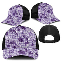 Mokihana Maile Ilima Leis Paniolo Palaka Baseball Net Cap Hawaiian Poni Spirit LT9 - Polynesian Pride