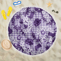 Mokihana Maile Ilima Leis Paniolo Palaka Beach Blanket Hawaiian Poni Spirit - Polynesian Pride