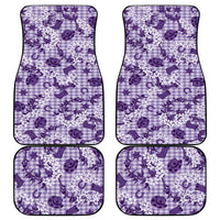 Mokihana Maile Ilima Leis Paniolo Palaka Car Mats Hawaiian Poni Spirit - Polynesian Pride