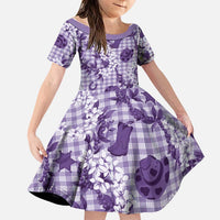 Mokihana Maile Ilima Leis Paniolo Palaka Family Matching Mermaid Dress and Hawaiian Shirt Hawaiian Poni Spirit - Polynesian Pride