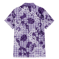 Mokihana Maile Ilima Leis Paniolo Palaka Family Matching Mermaid Dress and Hawaiian Shirt Hawaiian Poni Spirit - Polynesian Pride