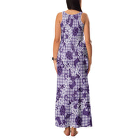 Mokihana Maile Ilima Leis Paniolo Palaka Family Matching Tank Maxi Dress and Hawaiian Shirt Hawaiian Poni Spirit - Polynesian Pride