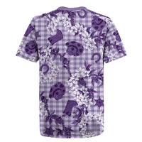 Mokihana Maile Ilima Leis Paniolo Palaka Rugby Jersey Hawaiian Poni Spirit LT9 - Polynesian Pride