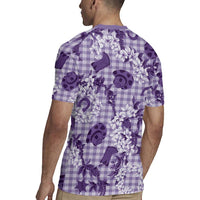 Mokihana Maile Ilima Leis Paniolo Palaka Rugby Jersey Hawaiian Poni Spirit LT9 - Polynesian Pride