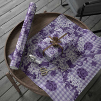 Mokihana Maile Ilima Leis Paniolo Palaka Wrapping Paper Hawaiian Poni Spirit - Polynesian Pride