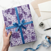 Mokihana Maile Ilima Leis Paniolo Palaka Wrapping Paper Hawaiian Poni Spirit - Polynesian Pride