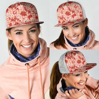 Mokihana Maile Ilima Leis Paniolo Palaka Mesh Trucker Cap Hawaiian Ulaula Spirit LT9 - Polynesian Pride