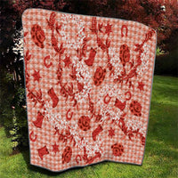 Mokihana Maile Ilima Leis Paniolo Palaka Quilt Hawaiian Ulaula Spirit - Polynesian Pride