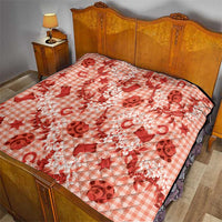 Mokihana Maile Ilima Leis Paniolo Palaka Quilt Hawaiian Ulaula Spirit - Polynesian Pride