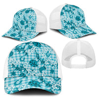 Mokihana Maile Ilima Leis Paniolo Palaka Baseball Net Cap Hawaiian Polu Opa Spirit LT9 - Polynesian Pride