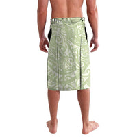 Leaf Green Hawaii Anthurium Plumeria Lei Lavalava LT9 - Polynesian Pride