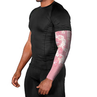 Soft Pink Hawaii Anthurium Plumeria Lei Arm Sleeves LT9 - Polynesian Pride