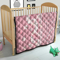 Soft Pink Hawaii Anthurium Plumeria Lei Quilt