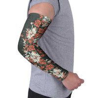 Hawaii Tartan With Hibiscus Arm Sleeves Polynesian Pattern Vintage LT9 - Polynesian Pride