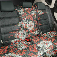 Hawaii Tartan With Hibiscus Back Car Seat Cover Polynesian Pattern Vintage LT9 - Polynesian Pride