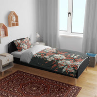 Hawaii Tartan With Hibiscus Bedding Set Polynesian Pattern Vintage LT9 - Polynesian Pride