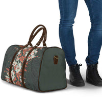 Hawaii Tartan With Hibiscus Travel Bag Polynesian Pattern Vintage LT9 - Polynesian Pride