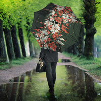Hawaii Tartan With Hibiscus Umbrella Polynesian Pattern Vintage LT9 - Polynesian Pride