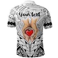 Custom Polynesian Fathers Day Gift For Dad Polo Shirt Super Father In The World Black Polynesian Pattern LT9 - Polynesian Pride