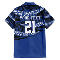Fiji Rugby Pacific Custom Hawaiian Shirt Pasifika Tapa Pattern