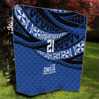 Fiji Rugby Pacific Custom Quilt Pasifika Tapa Pattern
