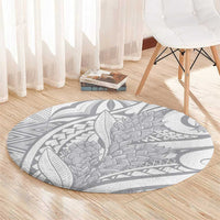 Lotu Tamaiti Samoa Siapo Round Carpet White Sunday With Teuila Torch Ginger