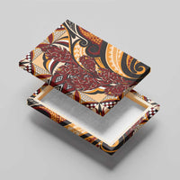 Vintage Samoa Siapo Canvas Wall Art With Teuila Torch Ginger LT9 - Polynesian Pride