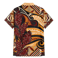 Vintage Samoa Siapo Family Matching Mermaid Dress and Hawaiian Shirt With Teuila Torch Ginger