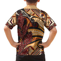 Vintage Samoa Siapo Hawaiian Shirt With Teuila Torch Ginger LT9 - Polynesian Pride