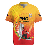 Custom Cricket PNG East Asia-Pacific Rugby Jersey Papua New Guinea Rise to Power - Polynesian Pride