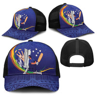 Cricket Samoa East Asia-Pacific Baseball Net Cap Samoa Storming the Limits LT9 - Polynesian Pride